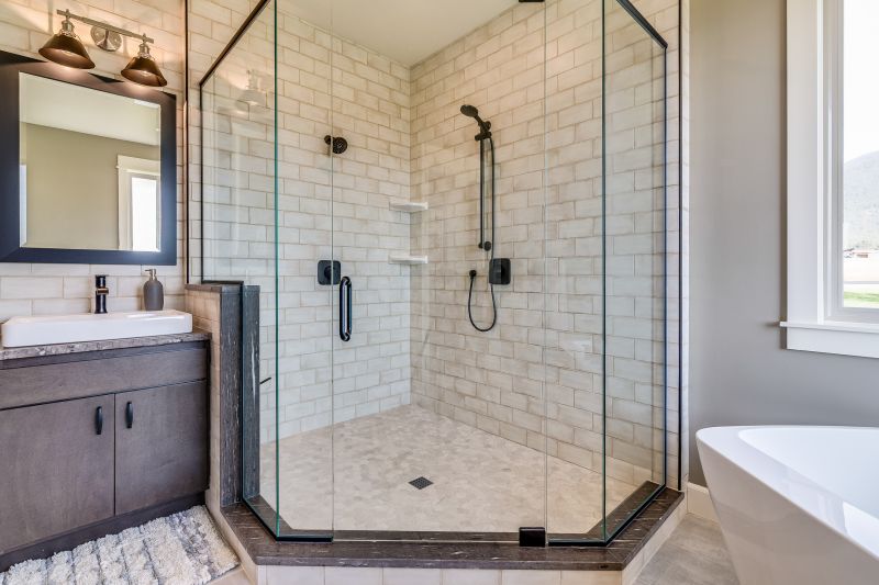 Spa-Style Shower with Rain Head