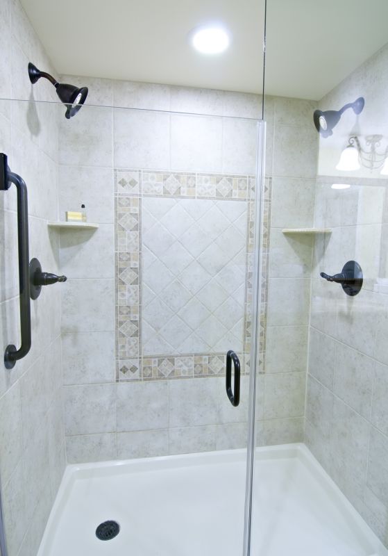 Shower with Sliding Doors
